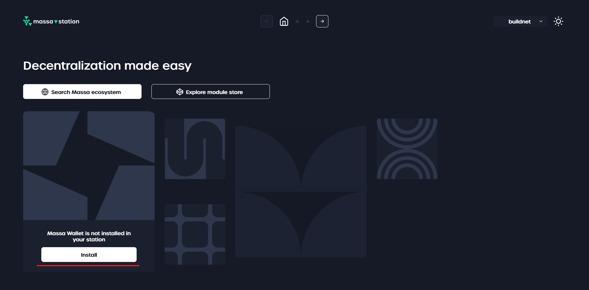Install Massa Wallet