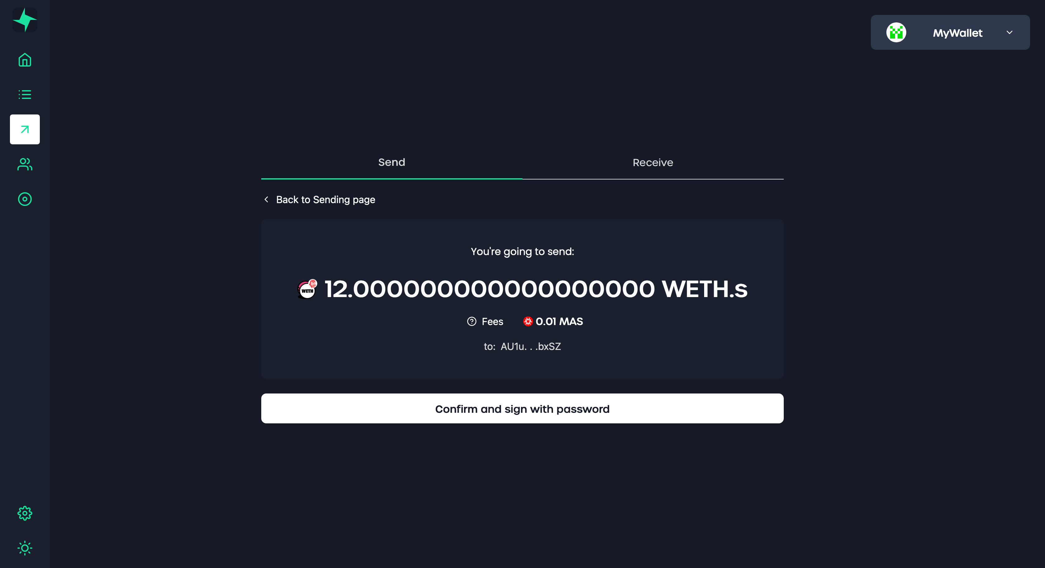 Confirm